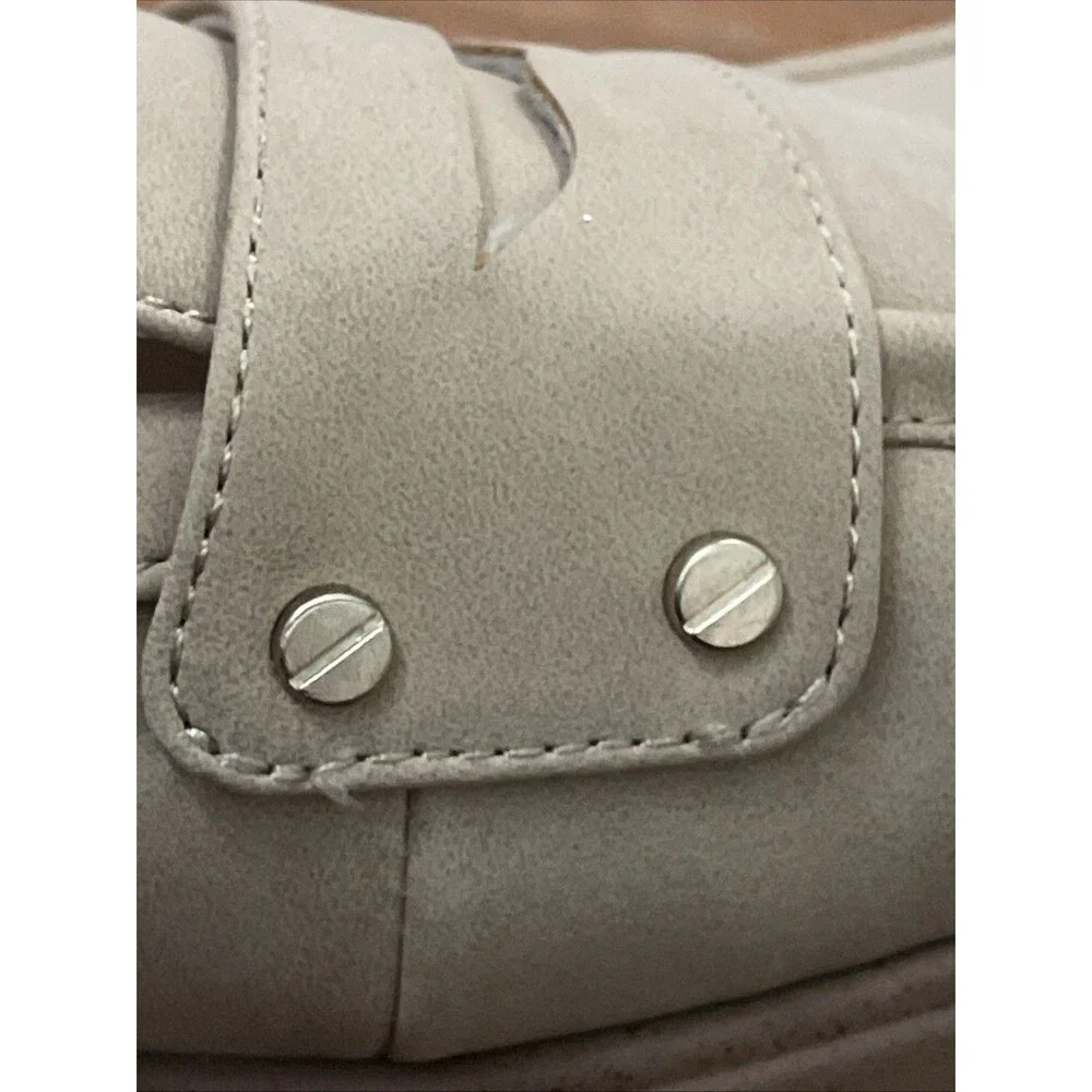 Dr Scholl's Hello Loafers Womens Size 8 Tan Faux Leather Slip On Penny Loafers